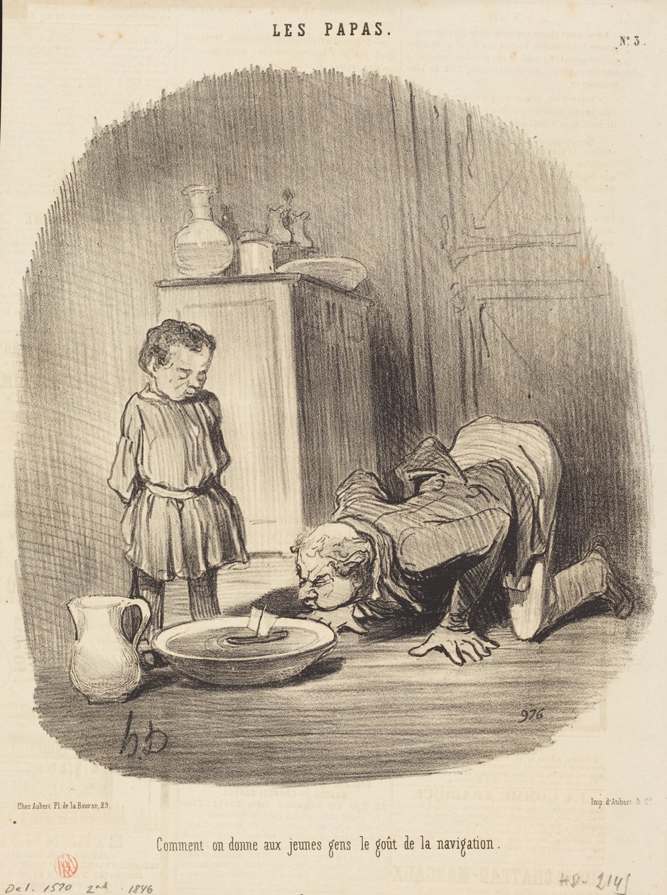 Hogyan ébreszthetjük fel... a vitorlázás iránti érdeklődést alkotó: Honoré Daumier
