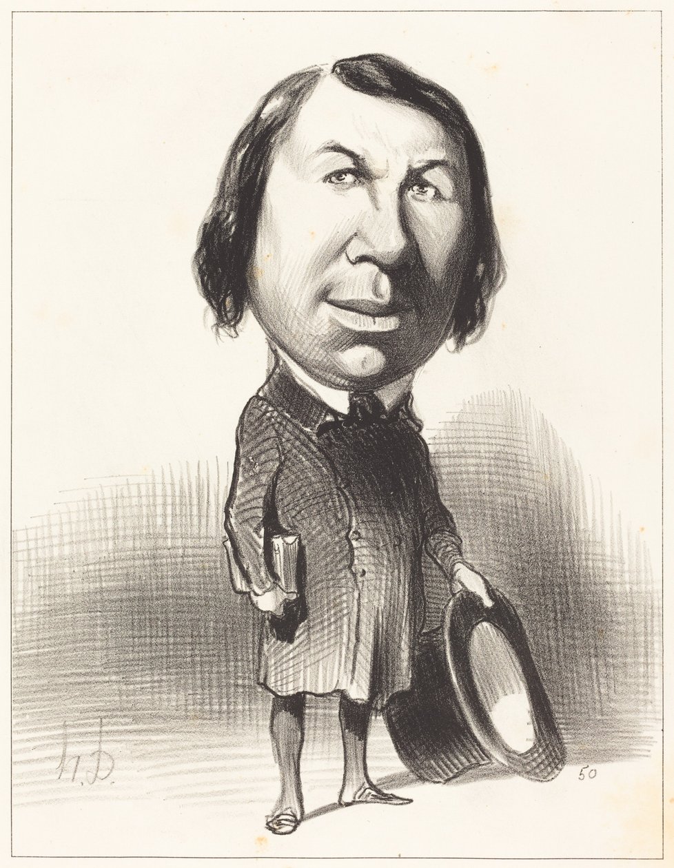 Montalembert gróf alkotó: Honoré Daumier