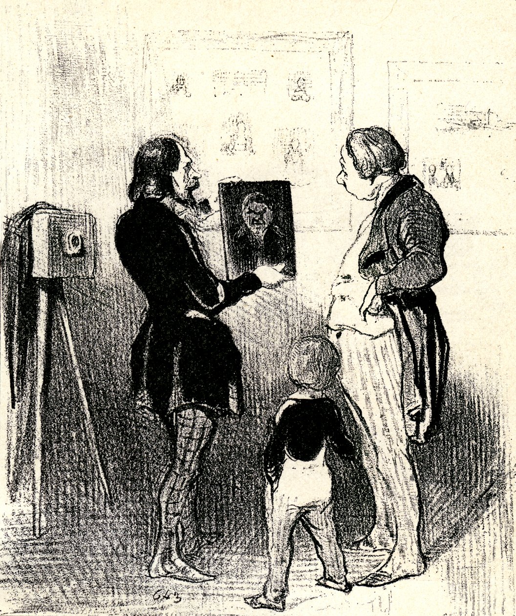 Daguerreotypia alkotó: Honore Daumier