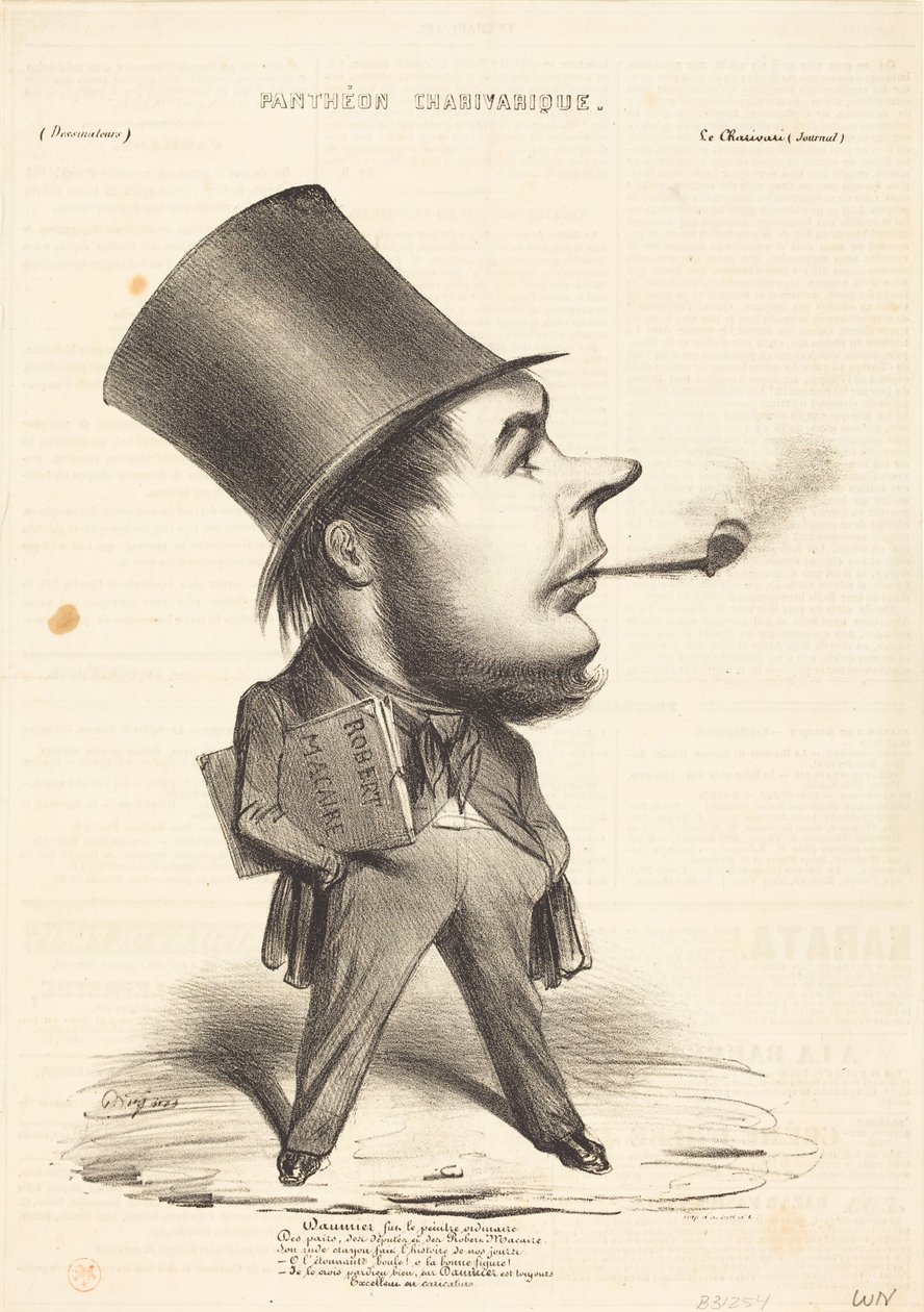 Daumier a hétköznapi festő volt... alkotó: Honoré Daumier