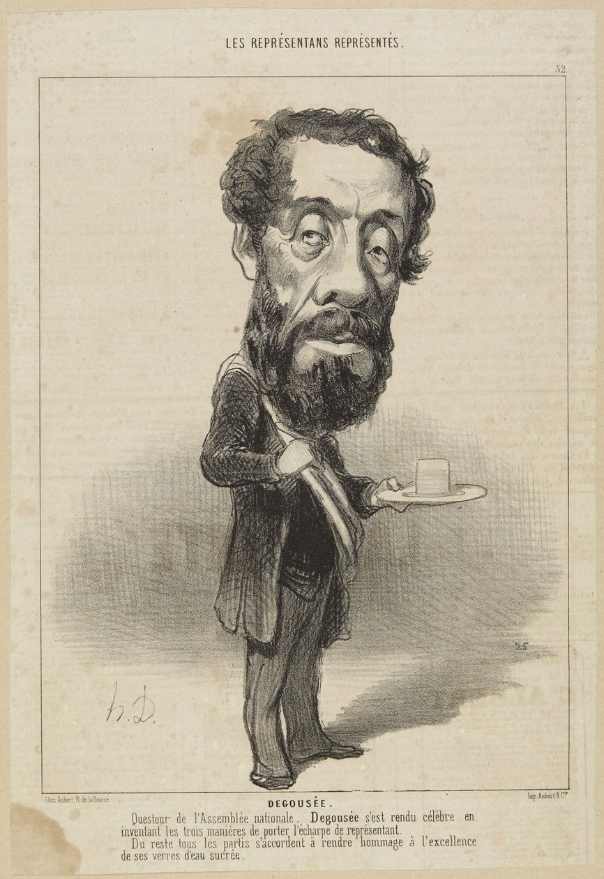 Dégoussé alkotó: Honoré Daumier