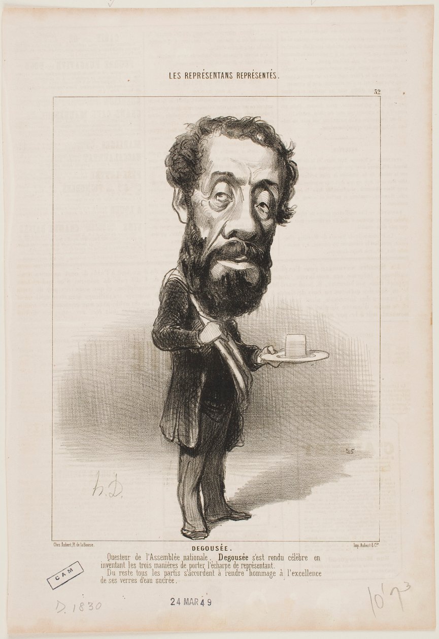 A zilált nő alkotó: Honoré Daumier