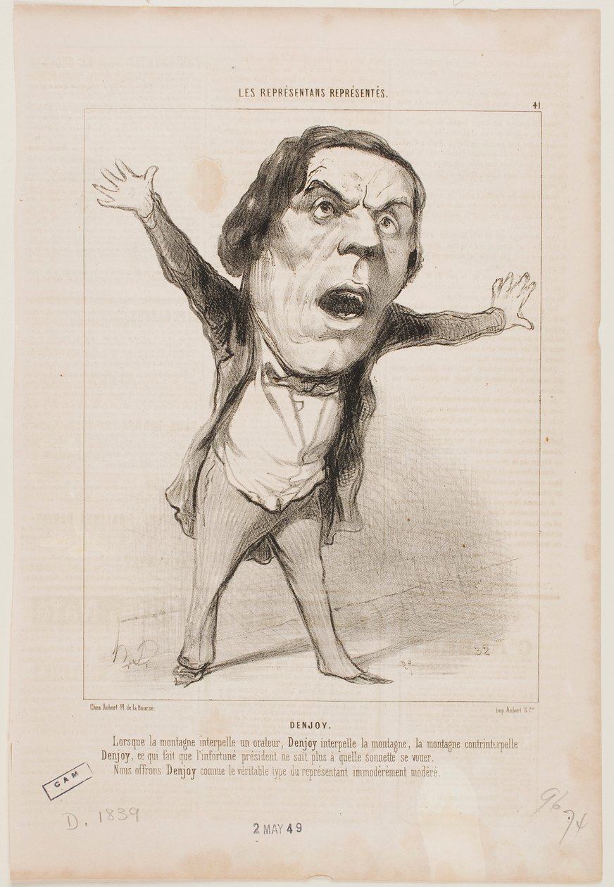 Denjoy alkotó: Honoré Daumier