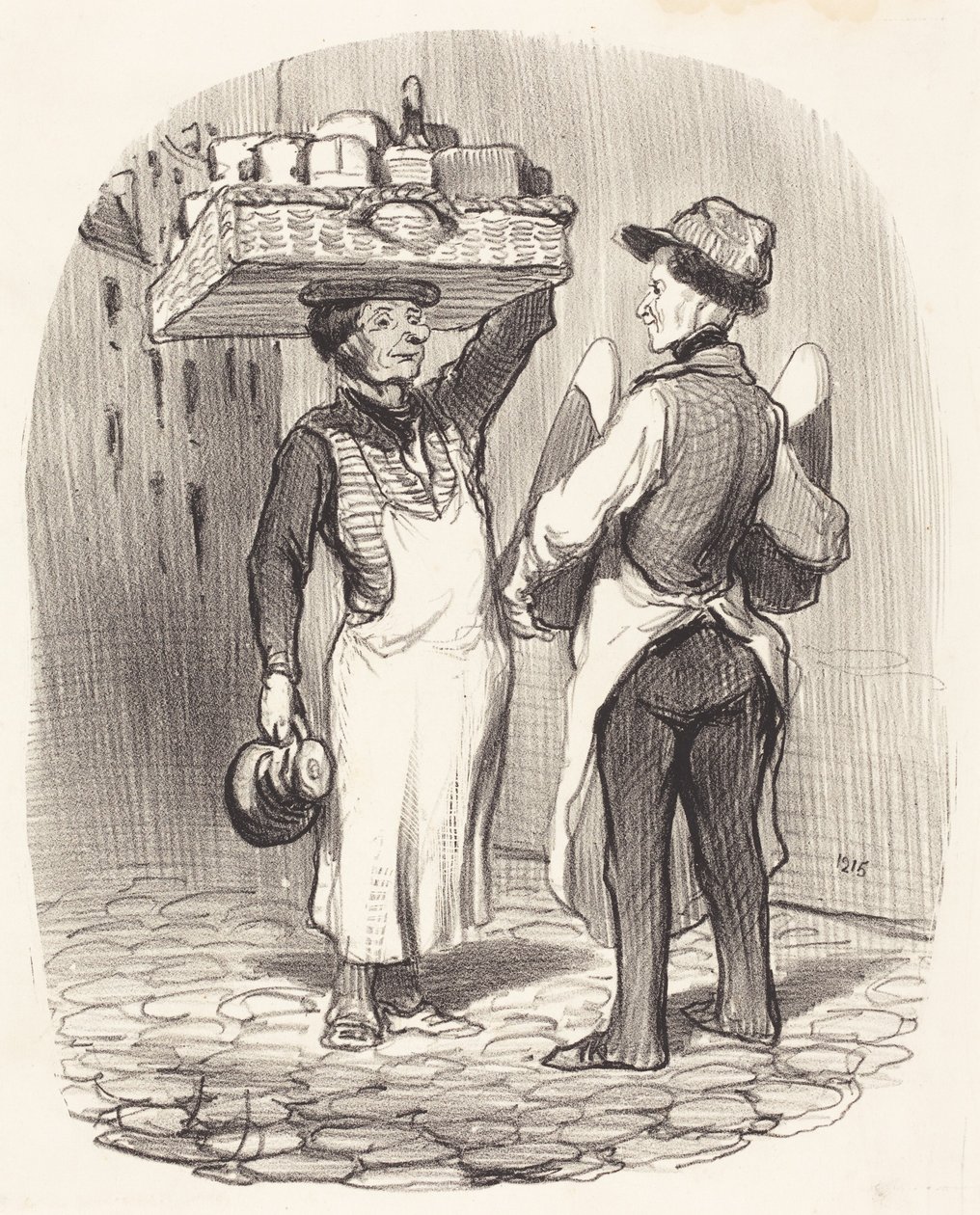 Ügyvivők alkotó: Honoré Daumier