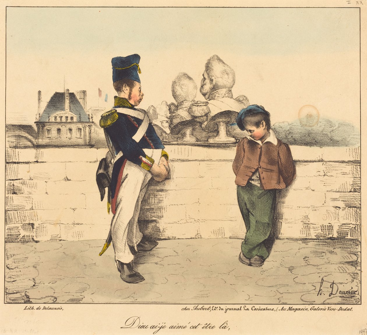Istenem, hogy szerettem ezt a lényt alkotó: Honoré Daumier