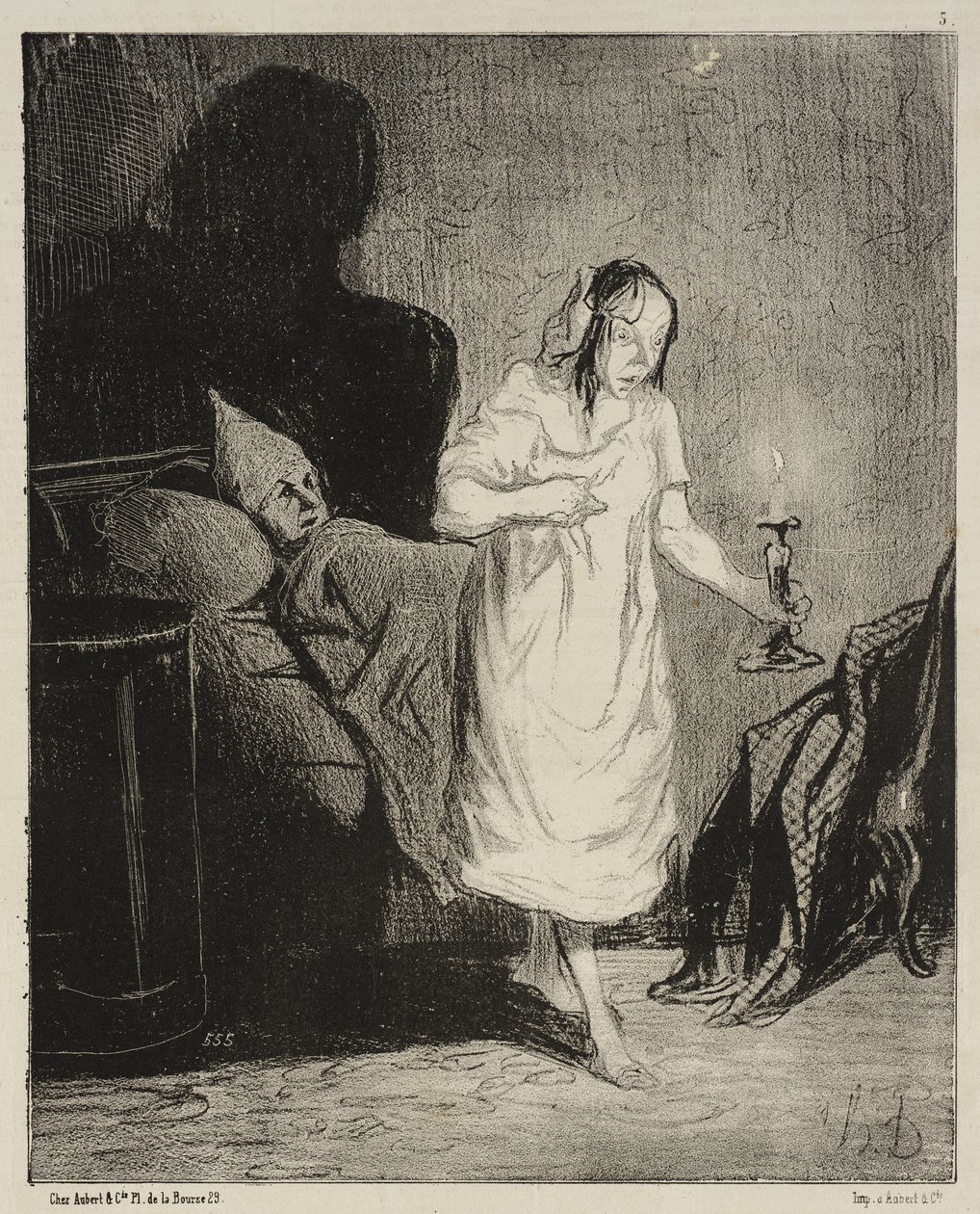 Mondd csak, Bichette ... min gondolkodsz ... alkotó: Honoré Daumier