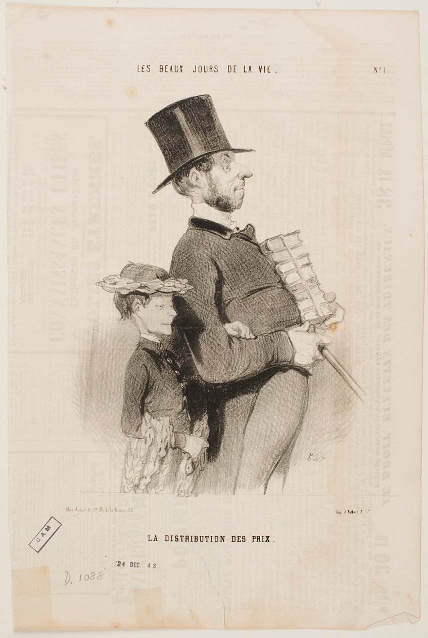 Díjkiosztás alkotó: Honoré Daumier