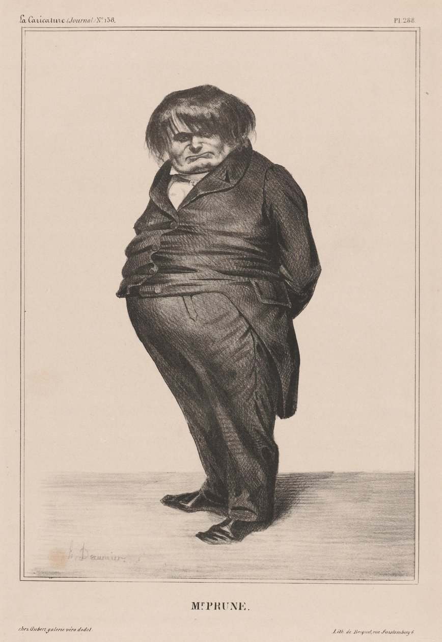 Prunelle doktor alkotó: Honoré Daumier