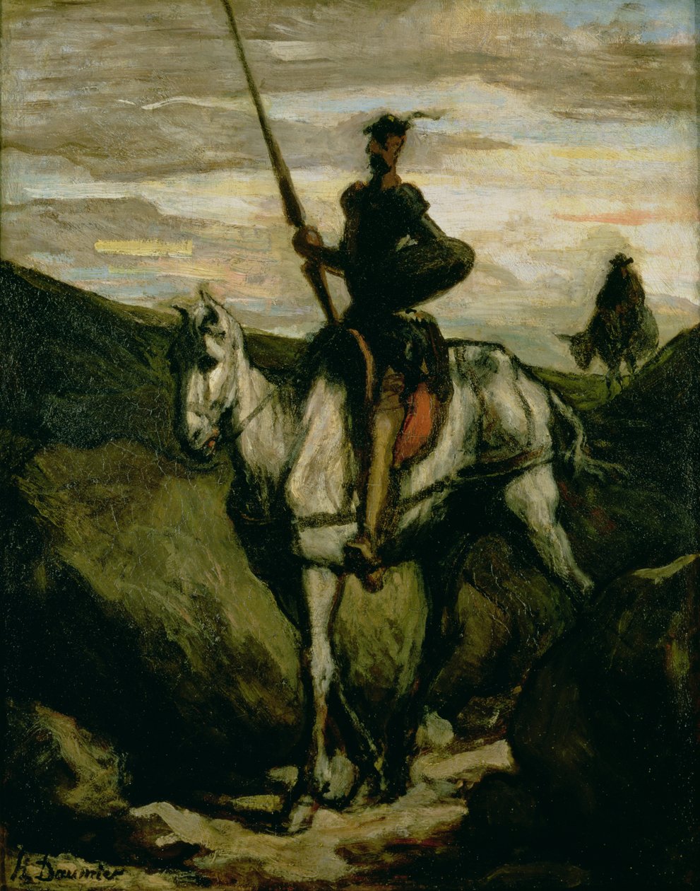 Don Quijote alkotó: Honoré Daumier