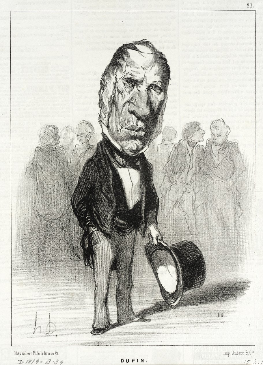 Dupin alkotó: Honoré Daumier