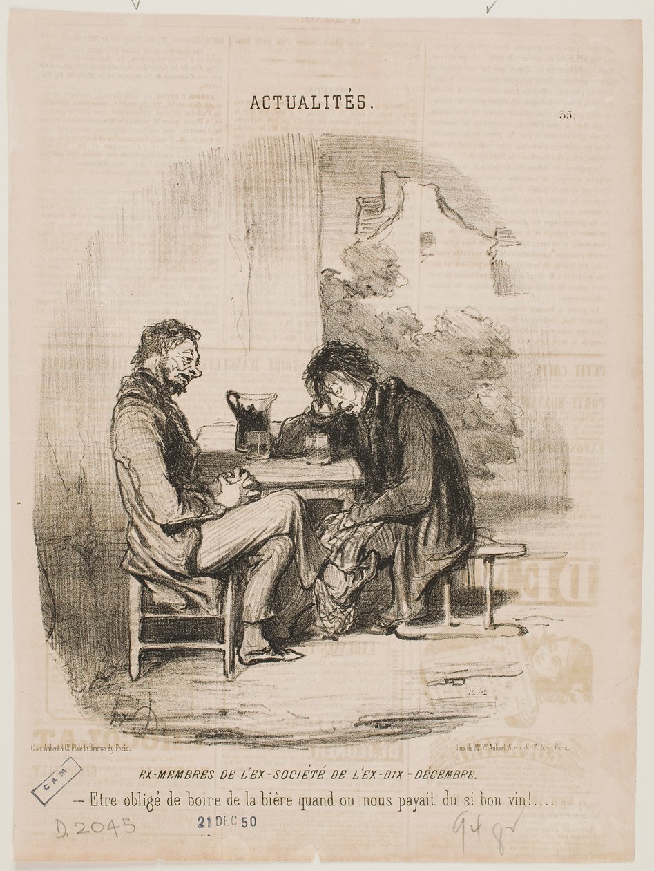 Volt tagok alkotó: Honoré Daumier