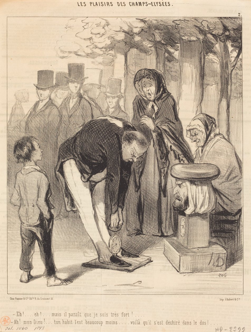Hé!... Hé!... de úgy tűnik, hogy... alkotó: Honoré Daumier