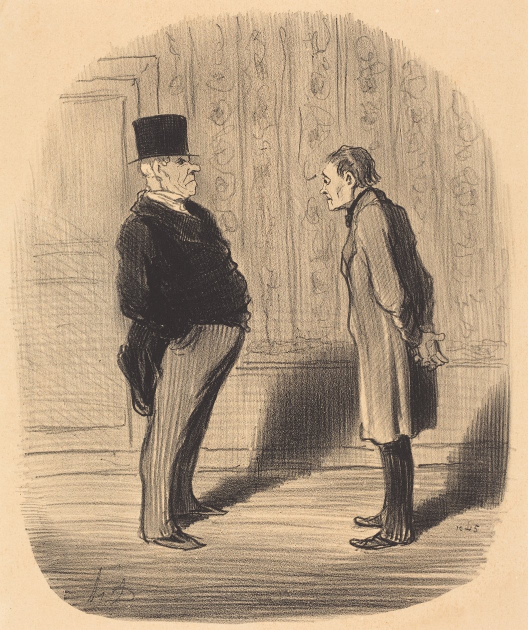 Nos, uram, és az én három részletem... alkotó: Honoré Daumier