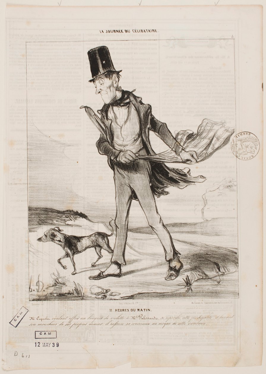 Délelőtt tizenegy óra alkotó: Honoré Daumier