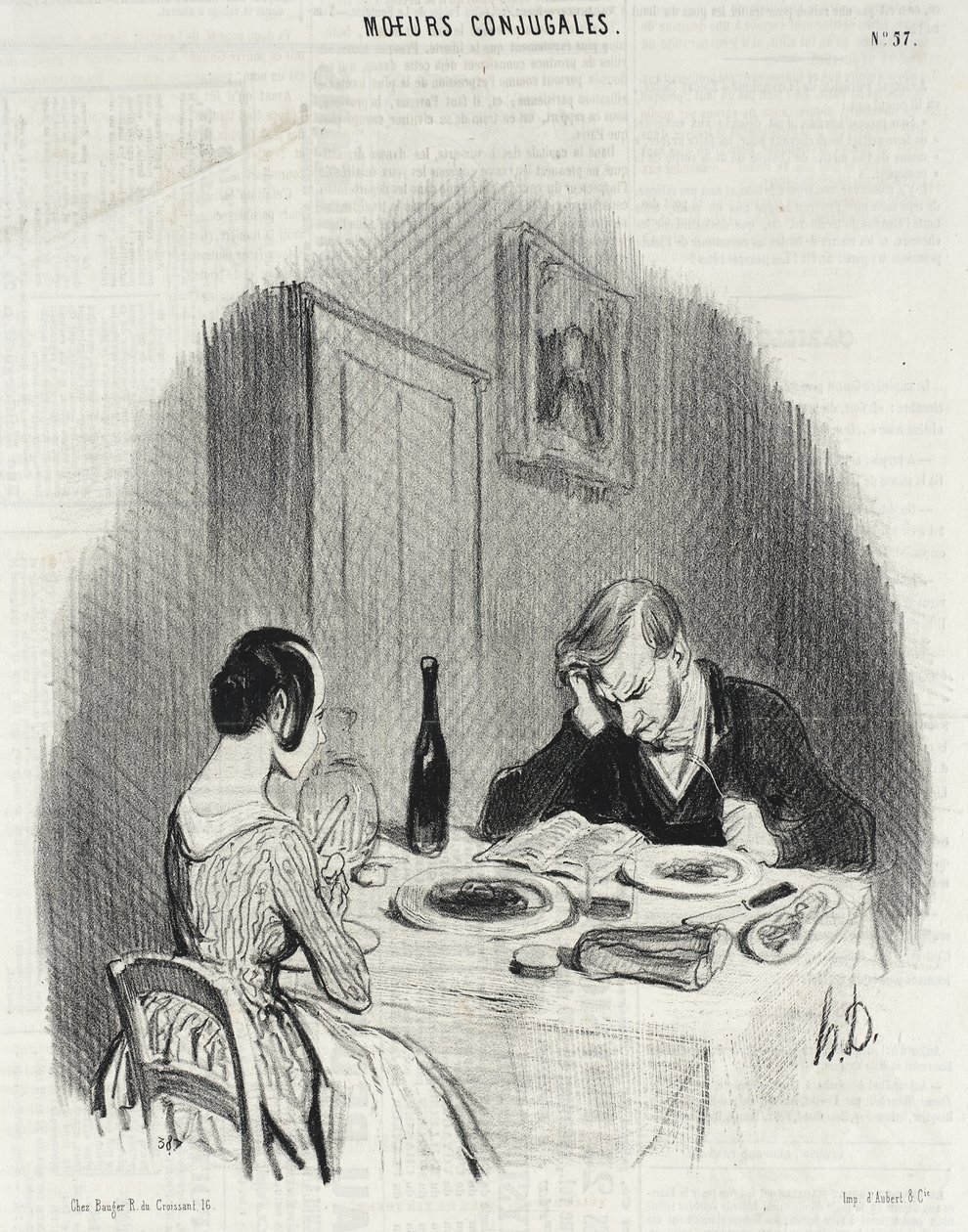 Ez aztán kellemes fajta! ... alkotó: Honoré Daumier