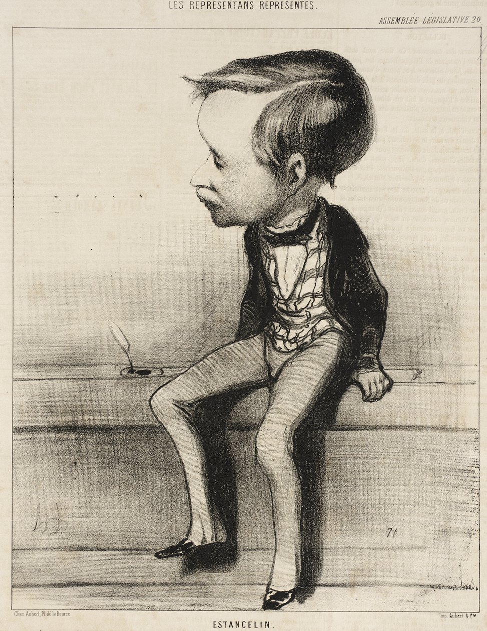 Estancelin alkotó: Honoré Daumier