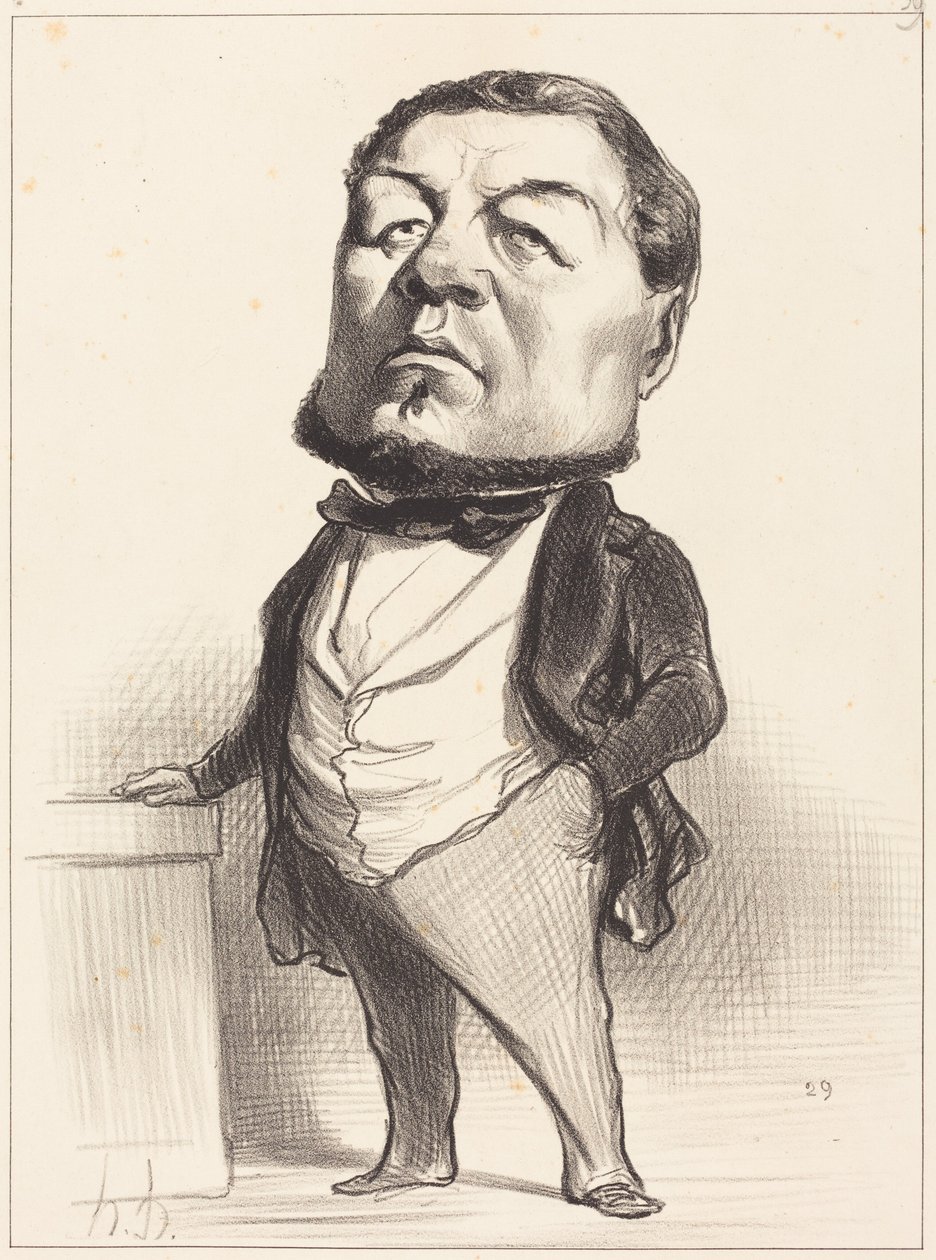 F.J. Ducoux alkotó: Honoré Daumier
