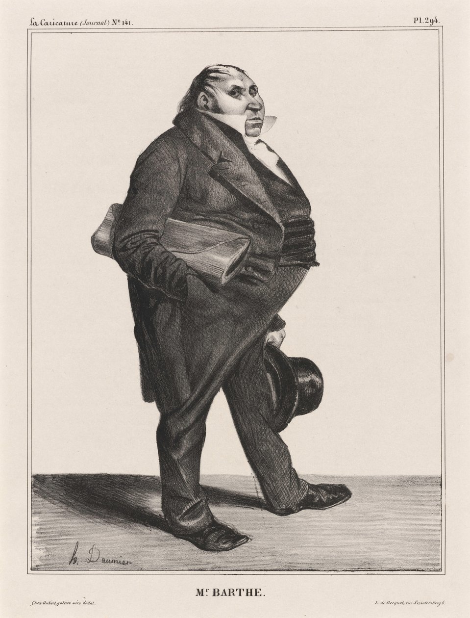 Félix Barthe alkotó: Honoré Daumier