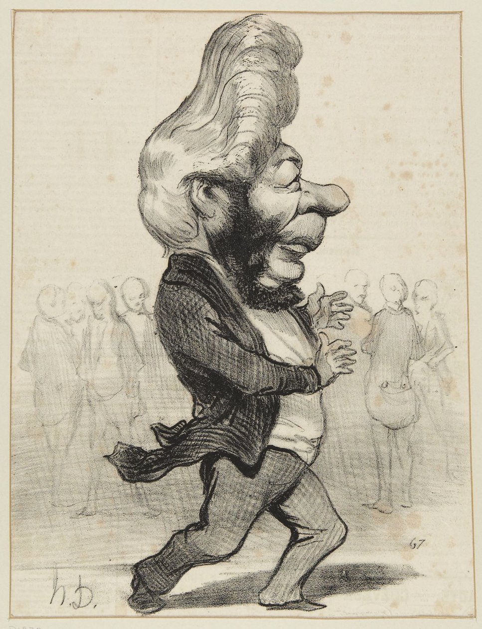 „Ferdinand Favre” alkotó: Honoré Daumier
