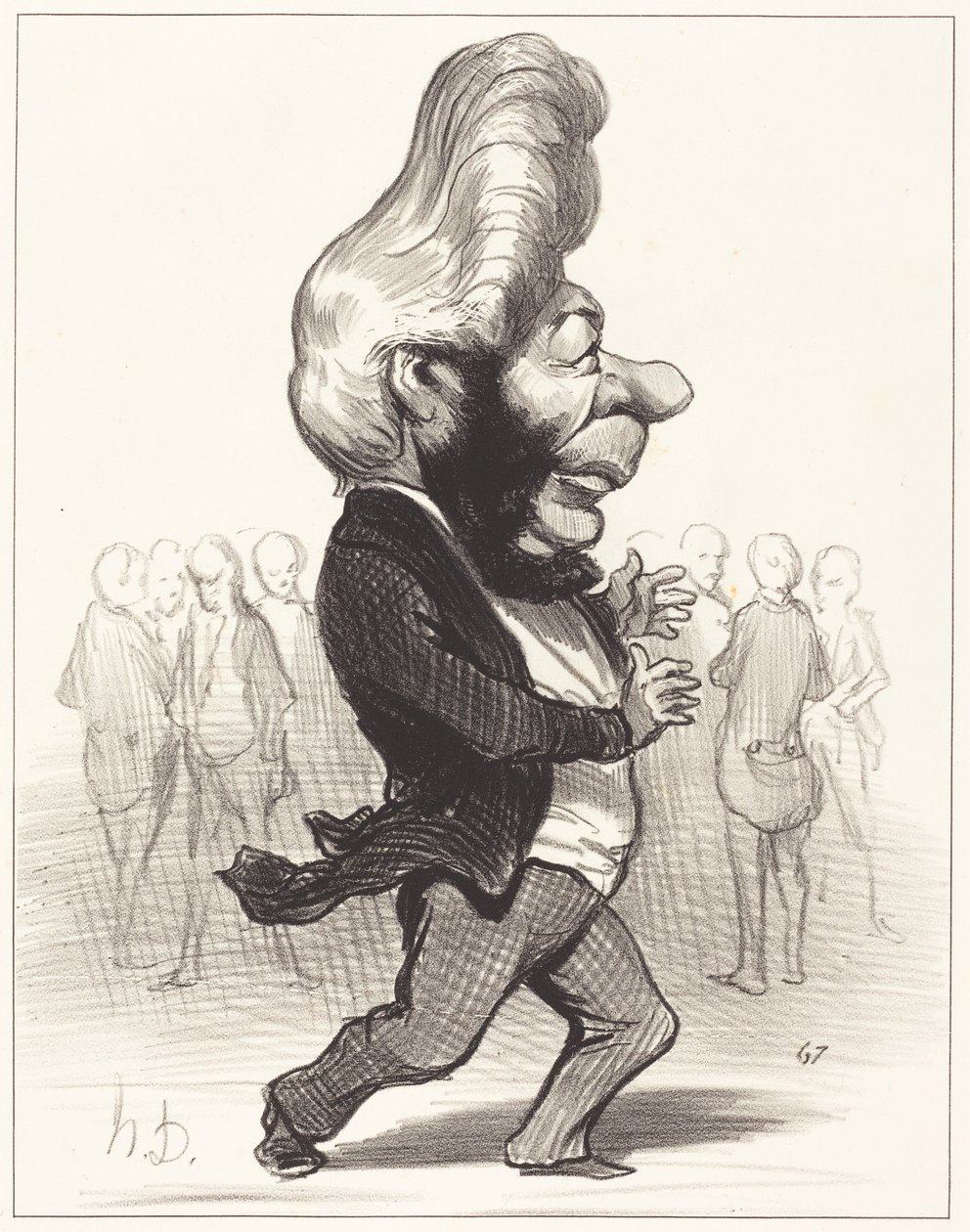 Ferdinand Favre alkotó: Honoré Daumier