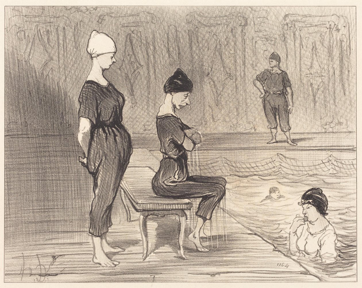 Mind a szebbik félhez tartoznak... alkotó: Honoré Daumier
