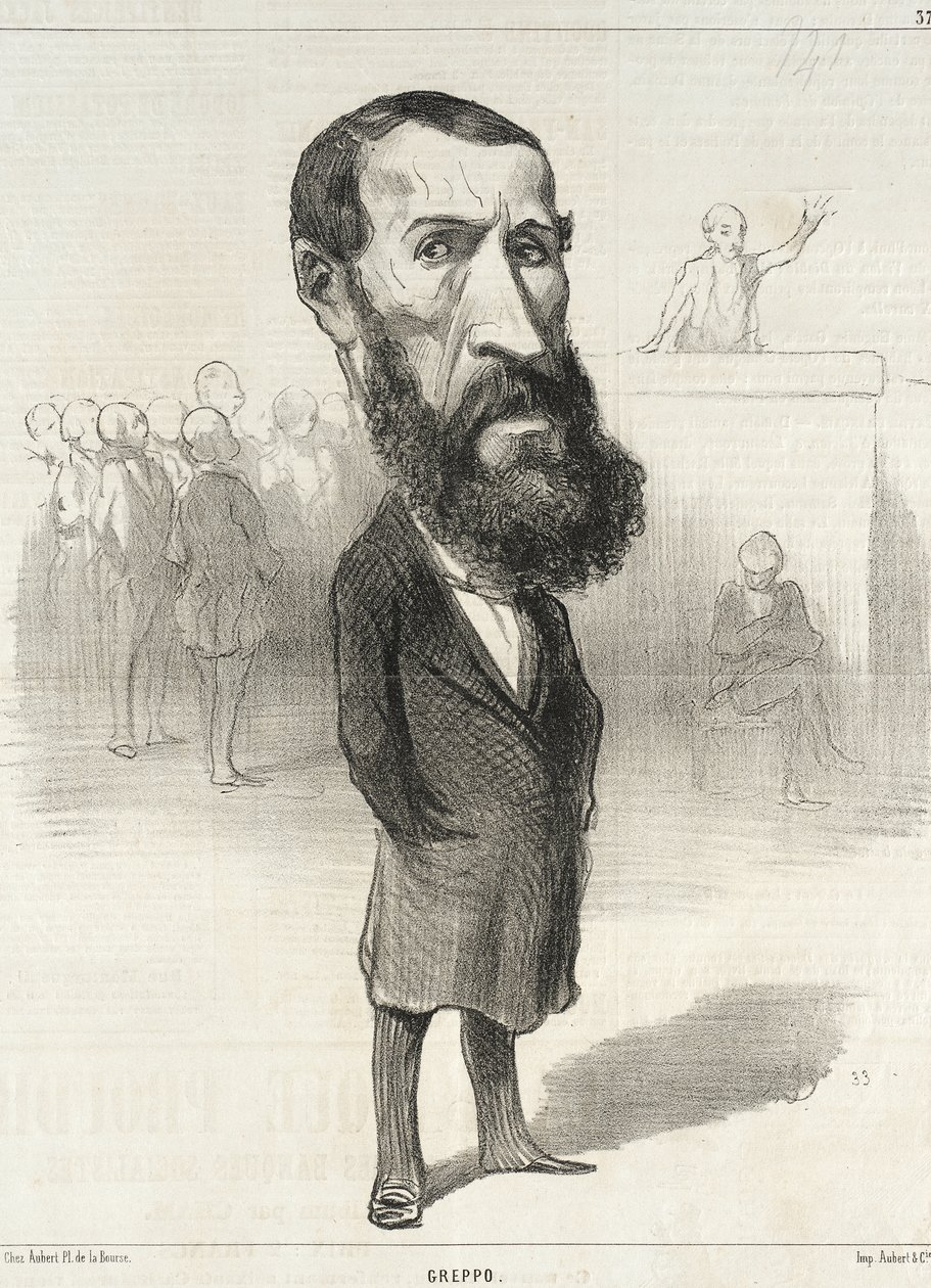 Greppo alkotó: Honoré Daumier