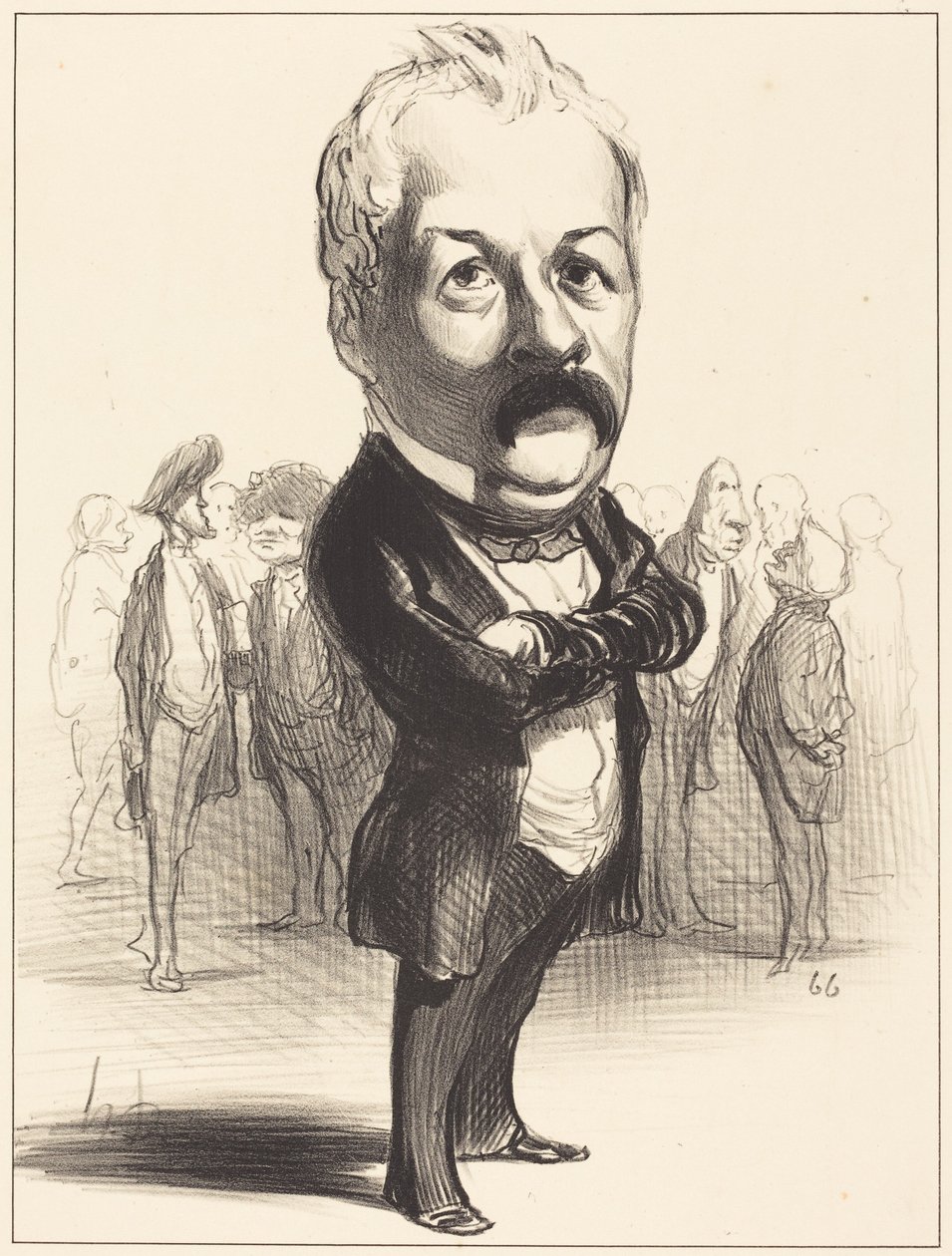 Gustave Sautayra alkotó: Honoré Daumier