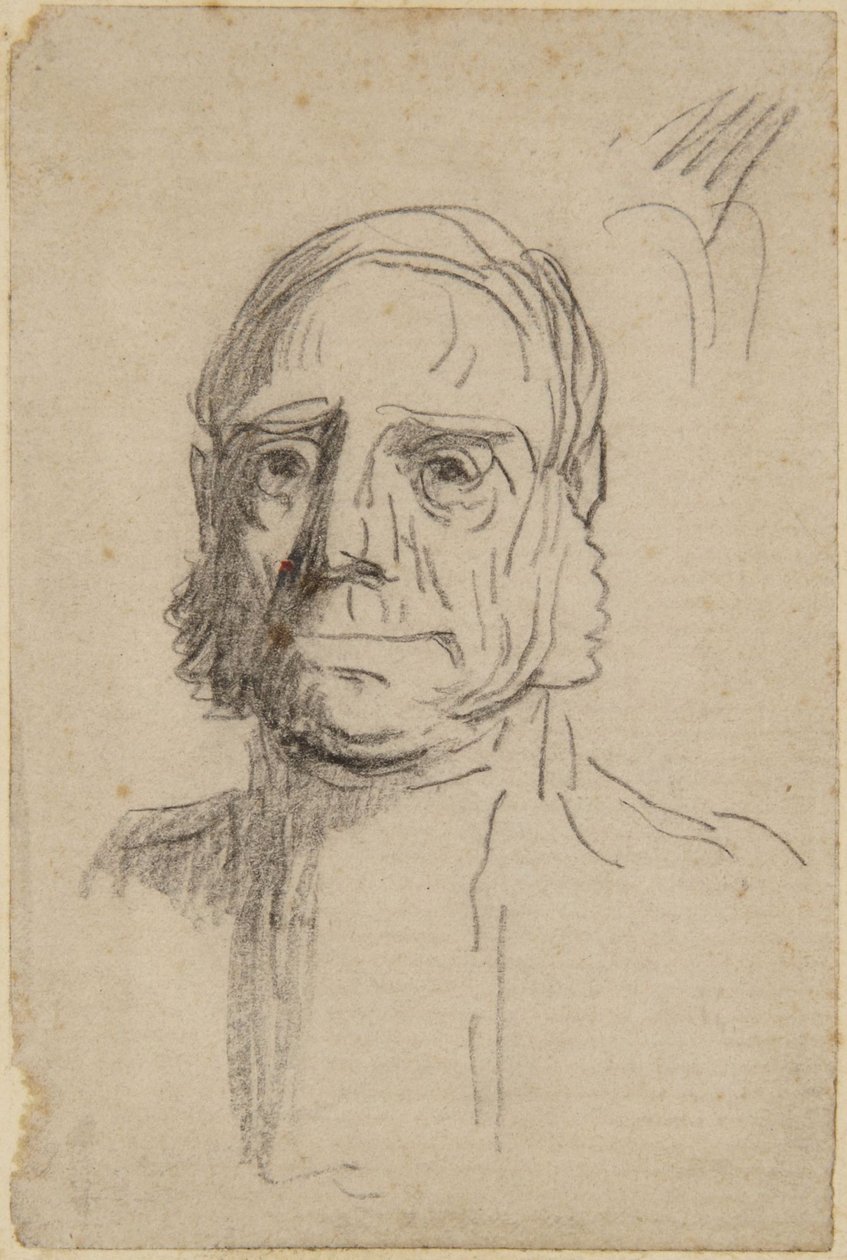 Egy ügyvéd fejtanulmánya alkotó: Honoré Daumier
