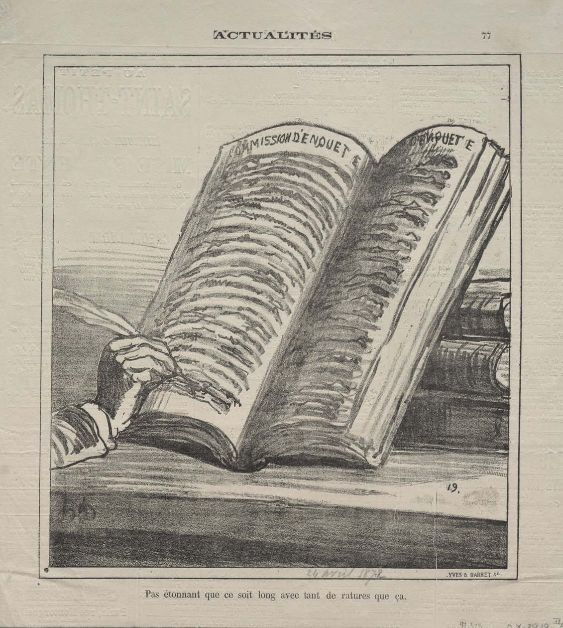 Aktualitások (77. sz.): Ne csodálkozz, hogy hosszú és sok javítással alkotó: Honoré Daumier