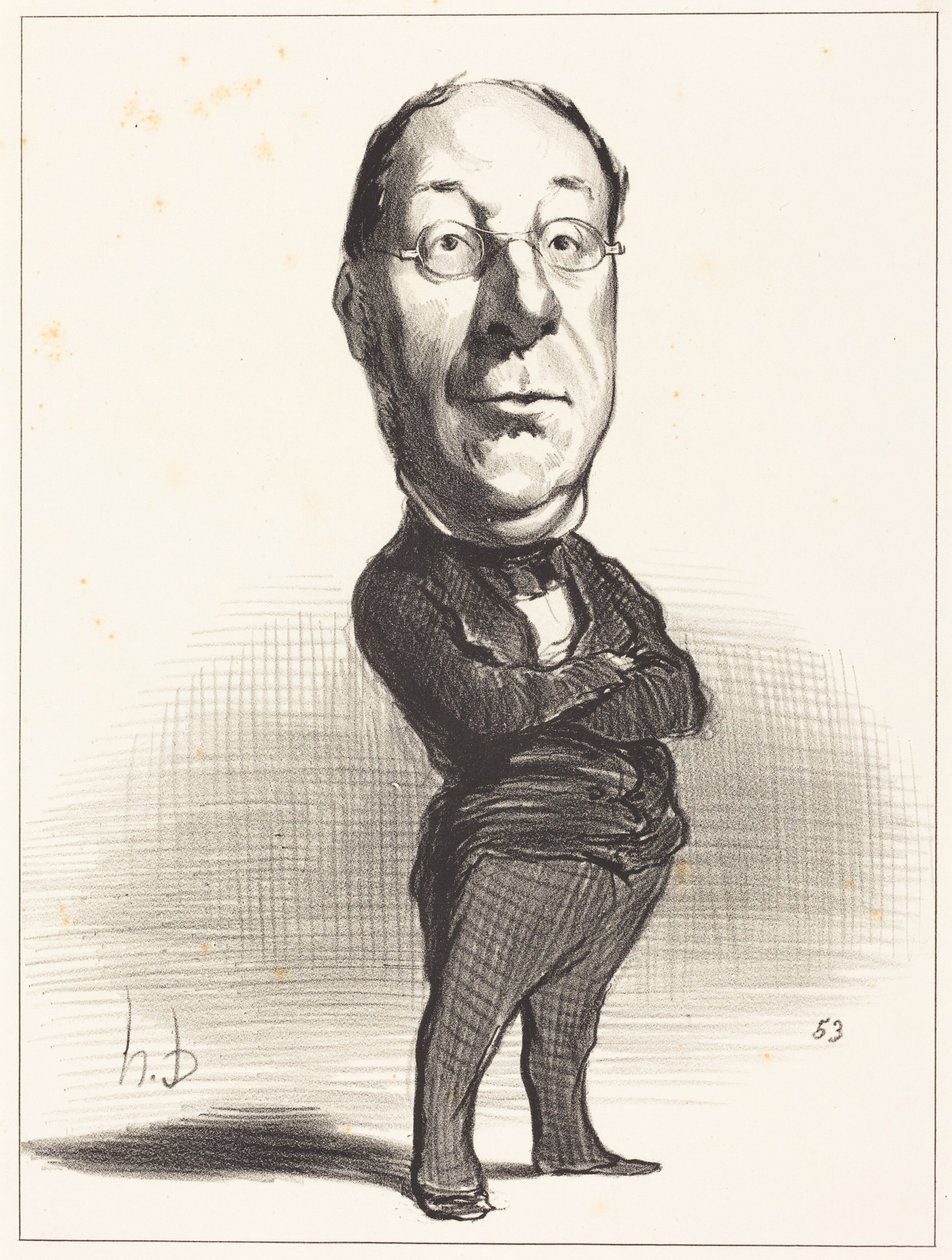 J.-B. Gustave de Laboulie alkotó: Honoré Daumier