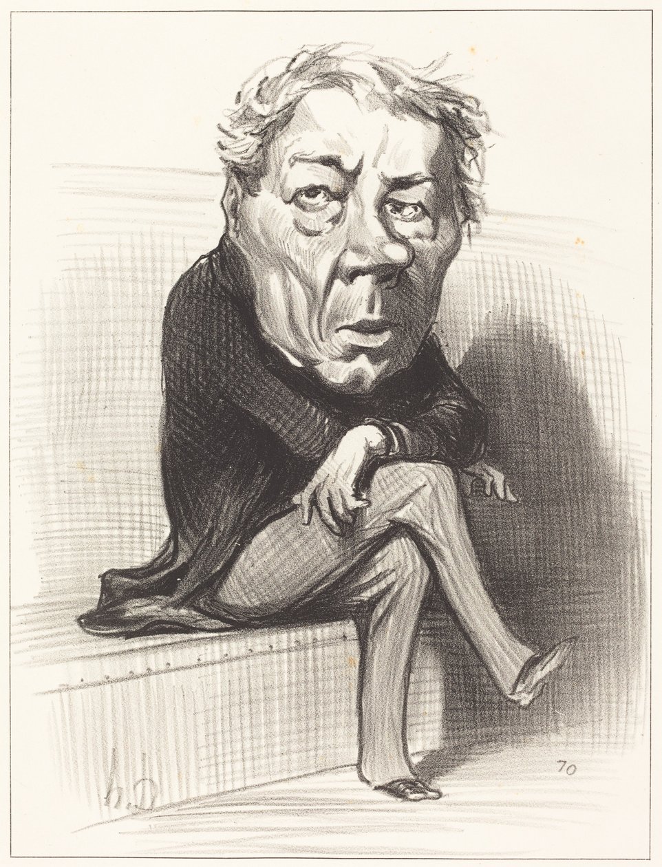 J. Marie Joseph Deville alkotó: Honoré Daumier
