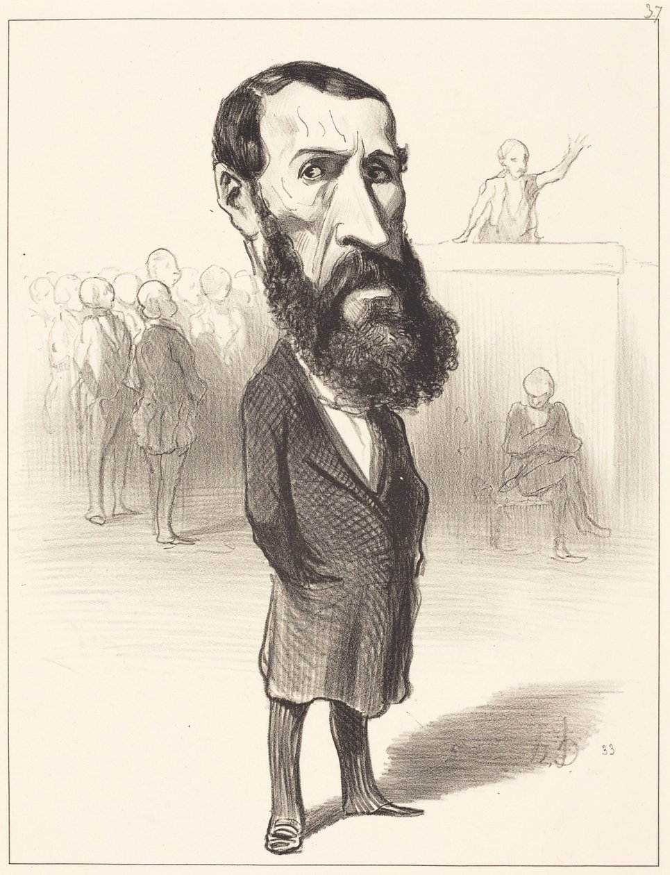Jean-Louis Greppo alkotó: Honoré Daumier