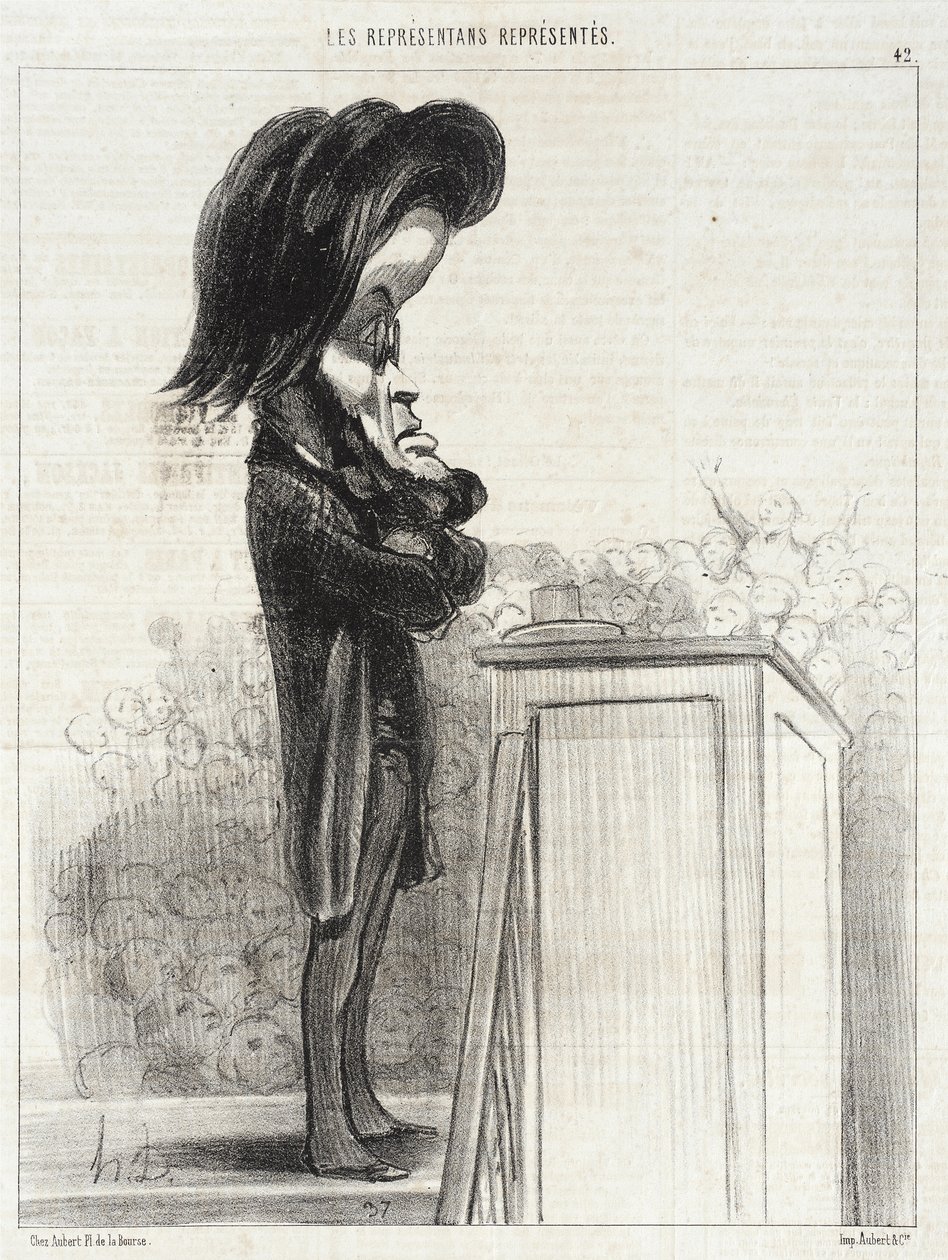 Jules Favre alkotó: Honoré Daumier