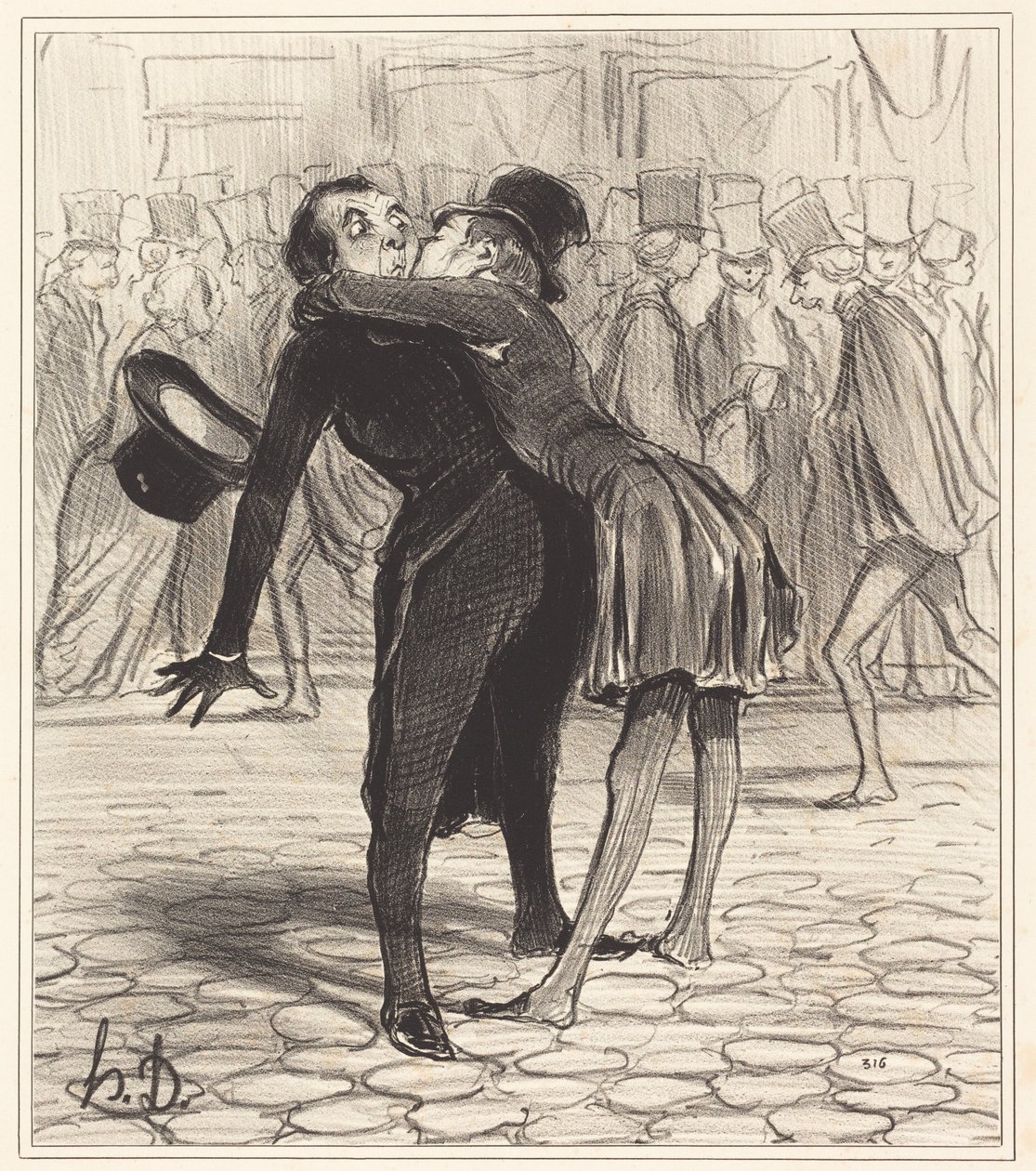 egyetemi barát alkotó: Honoré Daumier
