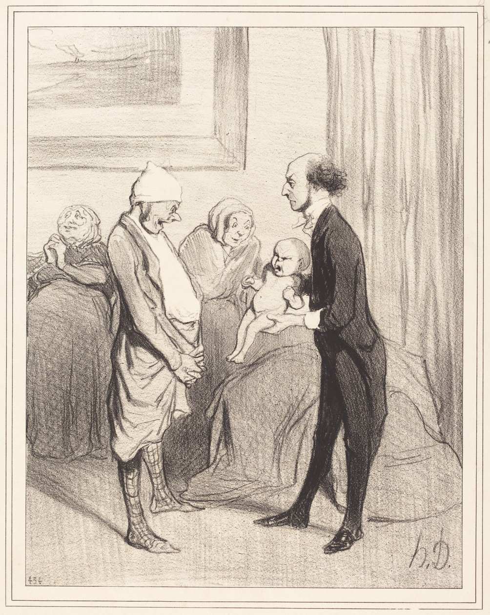 Belépés az életbe alkotó: Honoré Daumier