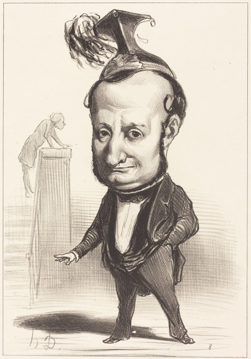 L.F. Raymond Wolowski alkotó: Honoré Daumier