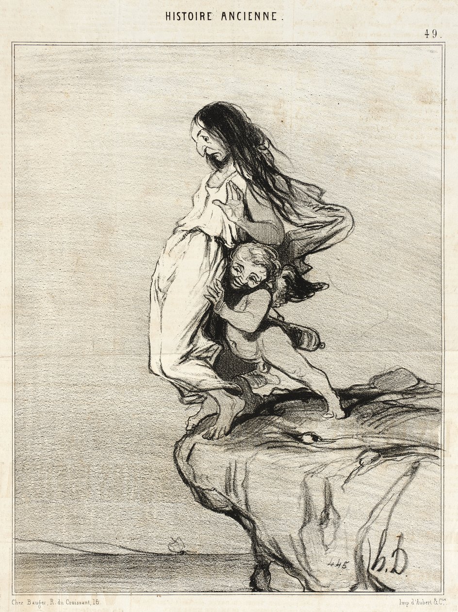 Szapphó halála alkotó: Honoré Daumier