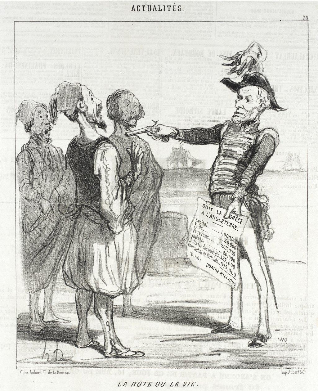 A számla vagy az élet alkotó: Honoré Daumier