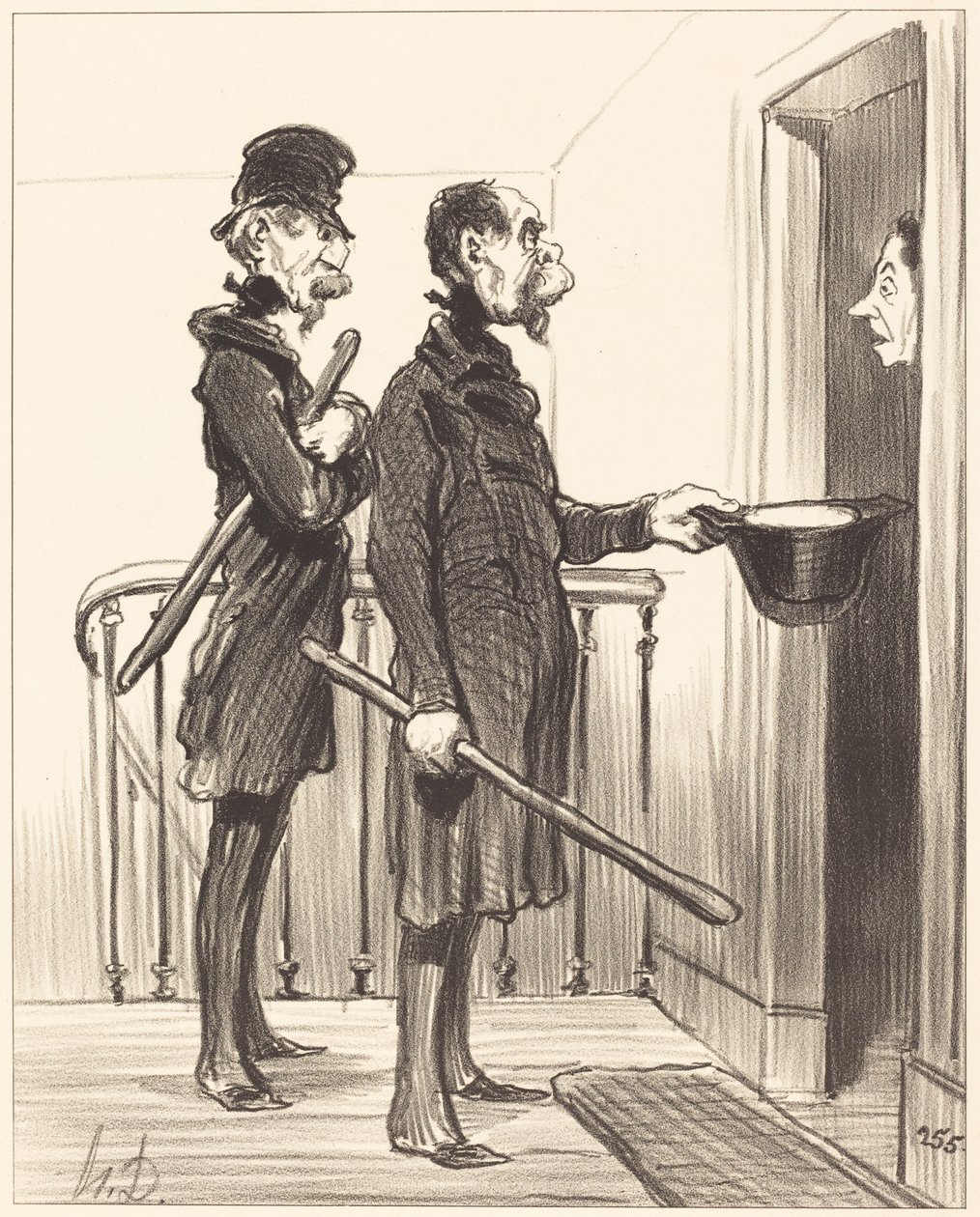 A napóleoni előfizetés alkotó: Honoré Daumier
