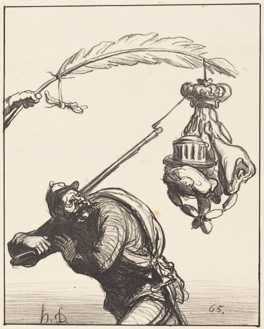Béke bármi áron alkotó: Honoré Daumier