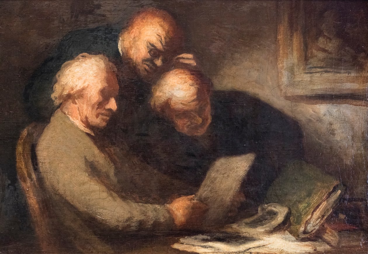 A nyomtatás szerelmese alkotó: Honore Daumier