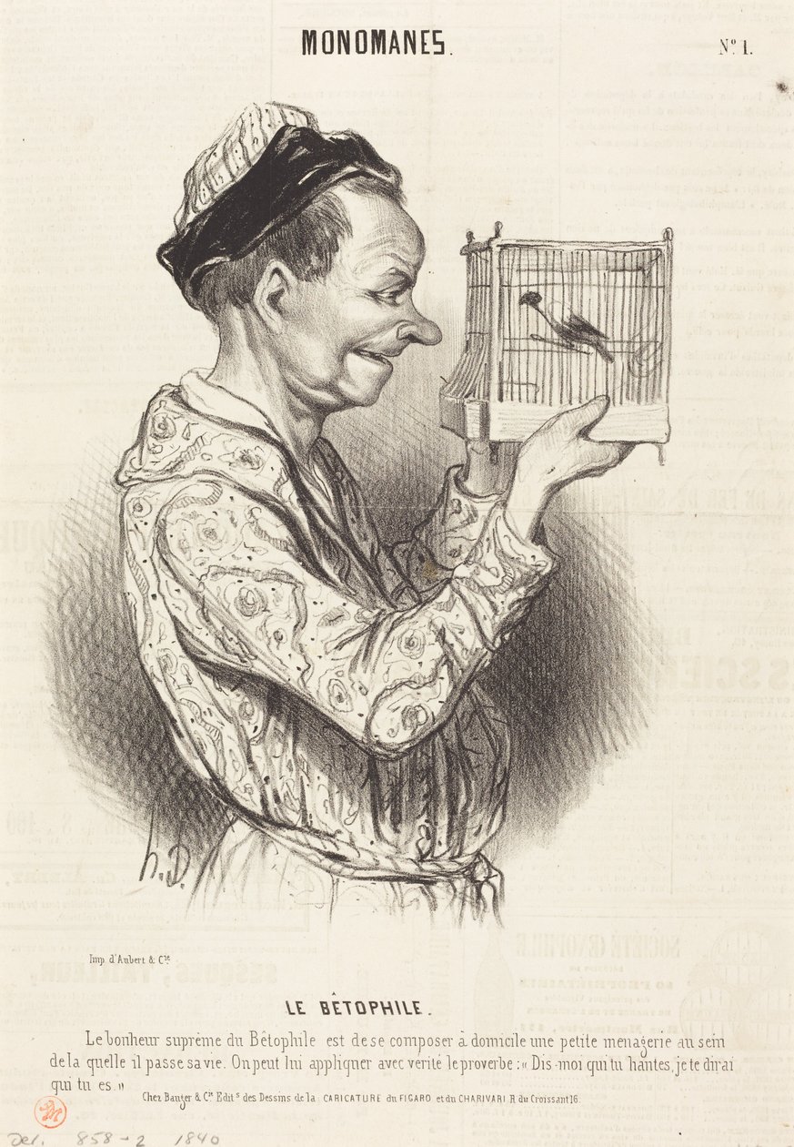 Az állatbarát alkotó: Honoré Daumier