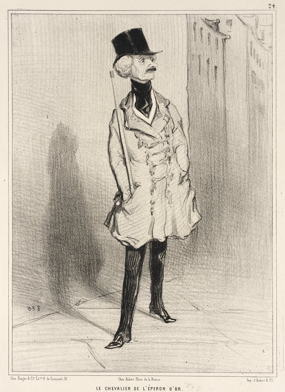 Az aranysarkantyús lovag alkotó: Honoré Daumier