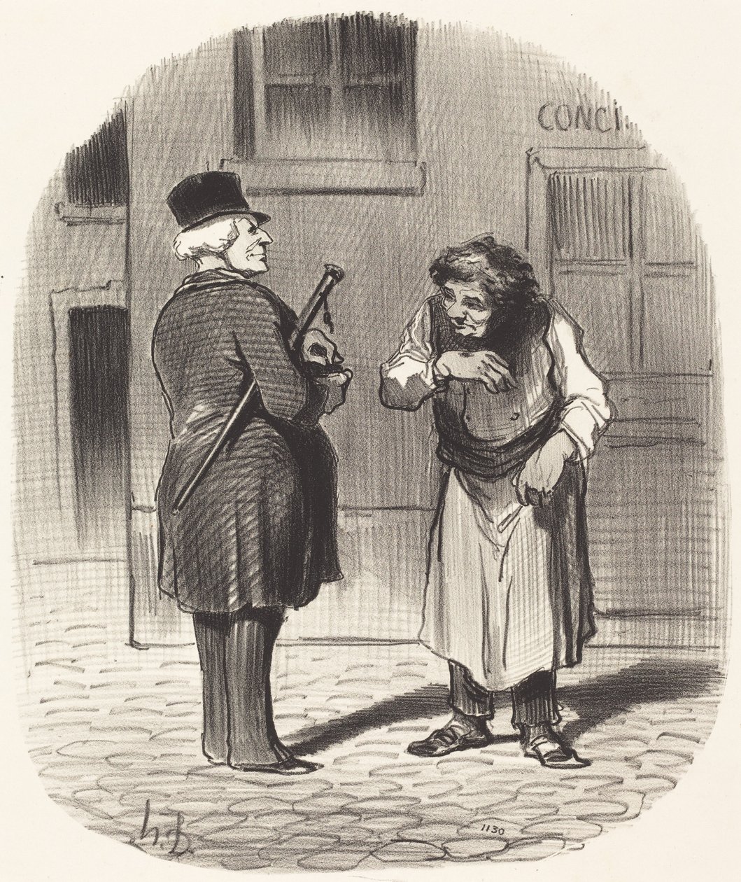 Újév alkotó: Honoré Daumier