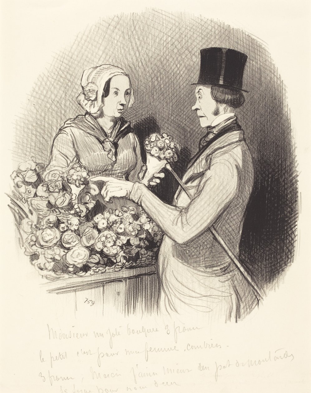 A nap, amikor gálánsnak kell mutatkozni alkotó: Honoré Daumier