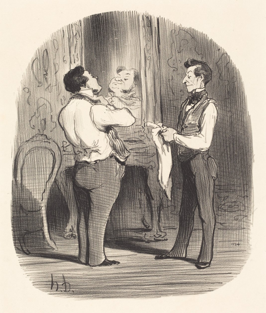 A nap, amikor hódítást kell véghezvinni alkotó: Honoré Daumier