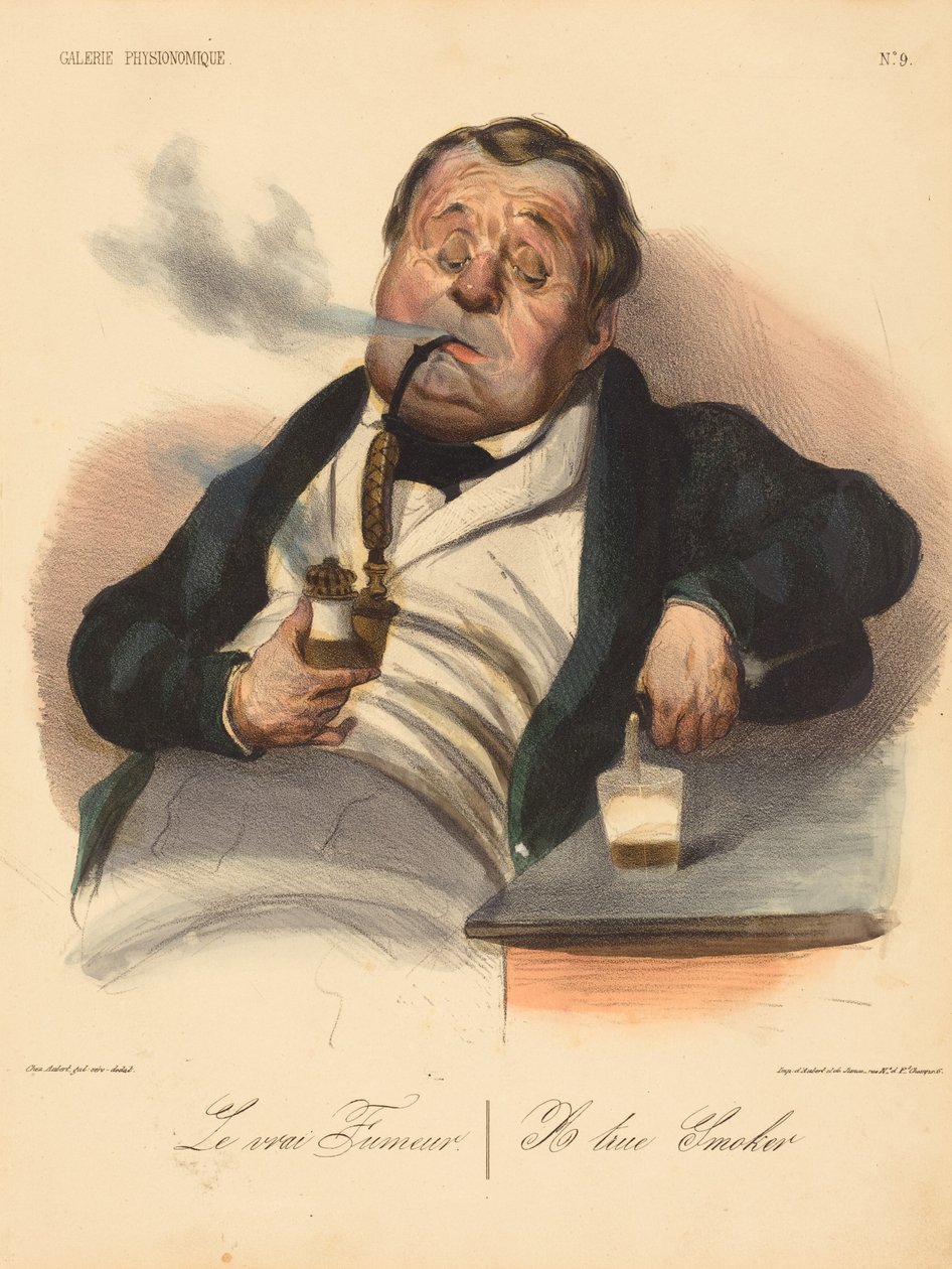 Az igazi dohányos alkotó: Honoré Daumier