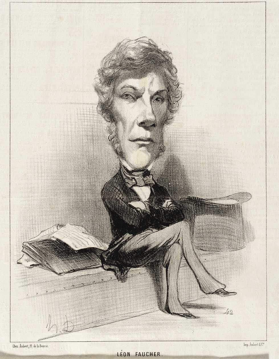 Léon Faucher alkotó: Honoré Daumier