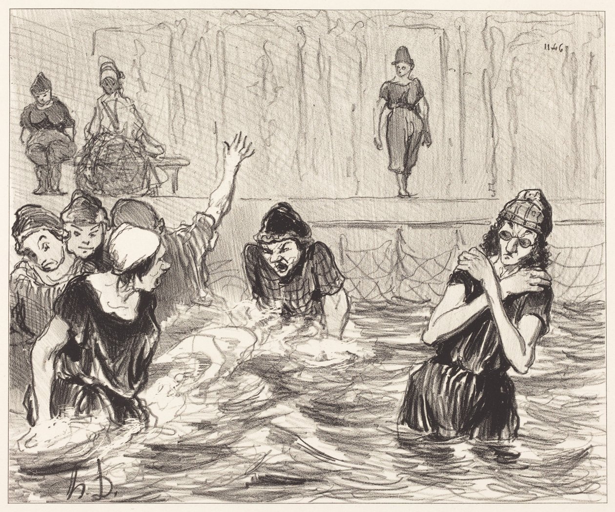 Mosónők alkotó: Honoré Daumier