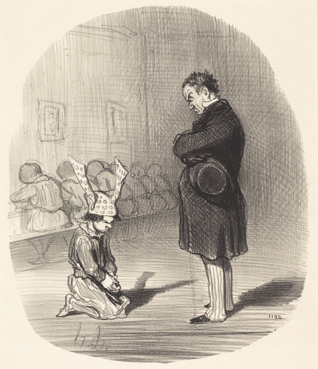 Egy felkelés következményei alkotó: Honoré Daumier